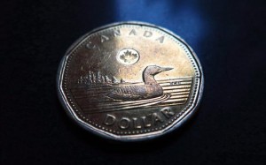 Canadian dollar drops below 80 cents US