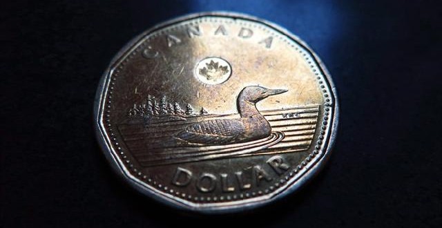 Canadian dollar drops below 80 cents US