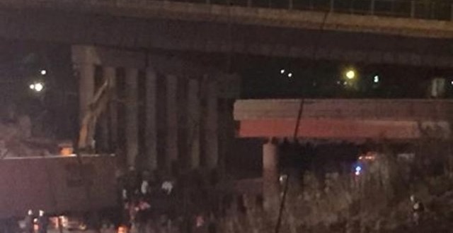 Cincinnati Bridge Collapse Kills Construction Worker (Video)