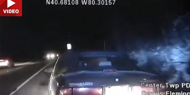 Cuffed Woman Steals Cop Car (Video)