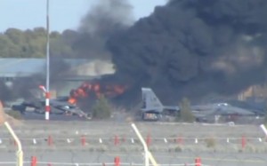 Greek Air Force F-16 Crashes : killing 10, Spain officials say
