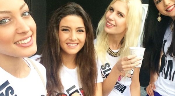 Miss Israel, Miss Lebanon in war of words over selfie (Video)