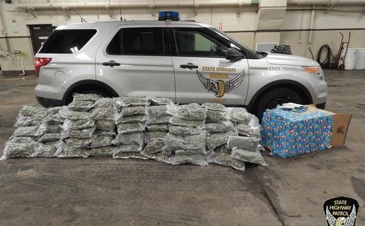 Ohio State Patrol Troopers seize $1.2M in marijuana during traffic stop