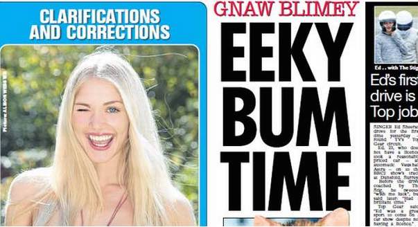 The Sun Page 3 : Topless model returns to UK tabloid The Sun (Video)