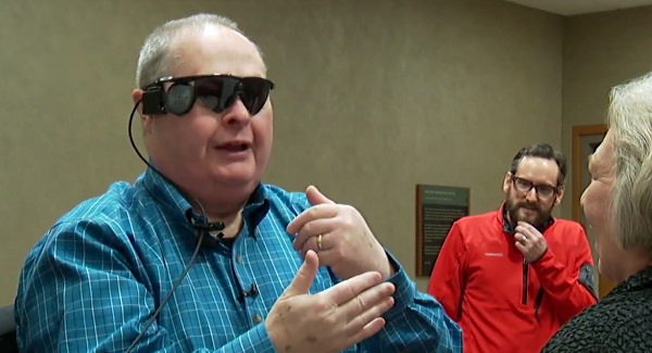 Blind Man Sees Wife for 1st time in 10 years (Video)