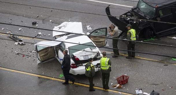 Bruce Jenner Started Wreck : Video Shows Bruce At Fault For Fatal Accident