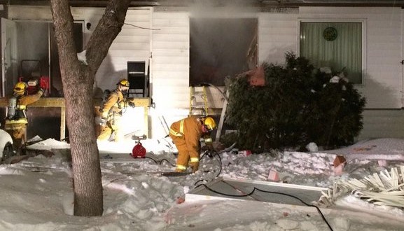 Explosion, fire in Regina sends three to hospital
