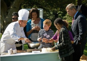 First Lady nixes boxed macaroni and cheese from family diet