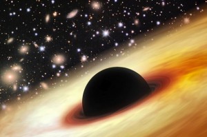 Giant Black Hole Discovered From the Dawn of Time