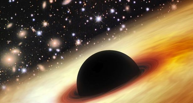 Giant Black Hole Discovered From the Dawn of Time