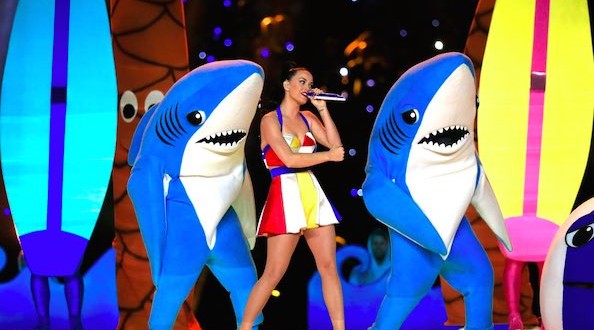 Katy Perry's Shark Dancer From the Super Bowl (Video)