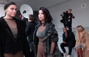 Kylie Jenner models for brother-in-law Kanye West (Photo)