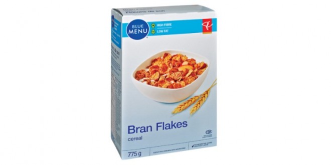 Loblaws recalls PC Blue Menu bran flakes, Report