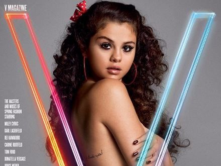 Selena Gomez Poses Topless in New Magazine Spread (Photo)