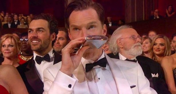 Sherlock Star Cumberbatch Hits The Hip Flask