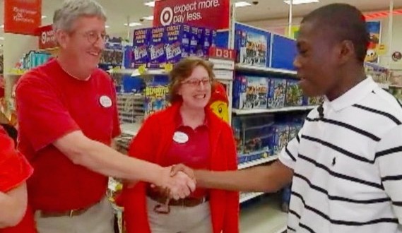 Target teen gone viral officially gets the job (Video)