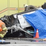 Three dead in crash on Highway 2 south of Edmonton