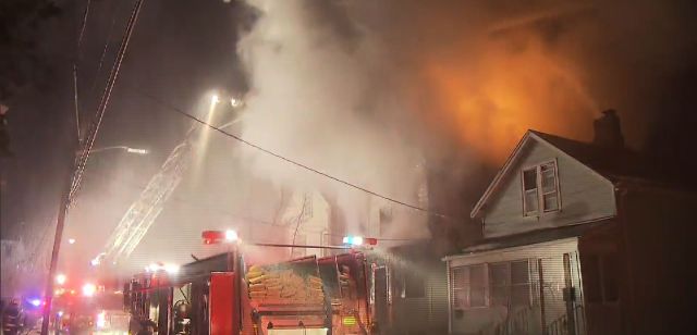 Two Kids Killed In New Jersey Fire, witnesses say others jumped from upper floor