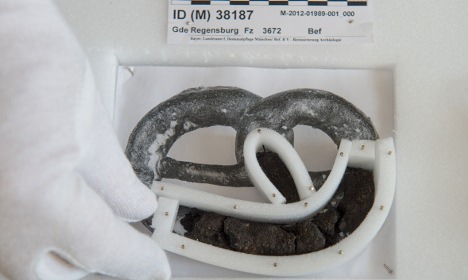 250 Year Old Pretzel unearthed in Bavaria