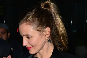 Cameron Diaz's New Look: Actress Dyes Hair Darker "Plus, See Her Edgy Nose Piercing"