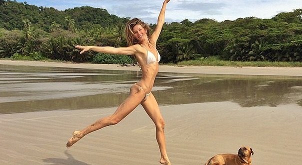 Gisele Bundchen Shares String Bikini Photo on Instagram