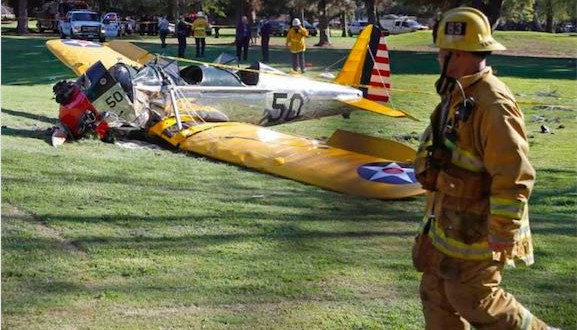 Harrison Ford’s Son: Dad Is ‘Battered, But OK’ After Plane Crash (Video)