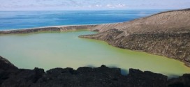New island Tonga : Underwater volcano creates new Pacific island off Tonga (Photos)