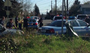 School bus hit by gunfire, no children were aboard (Video)