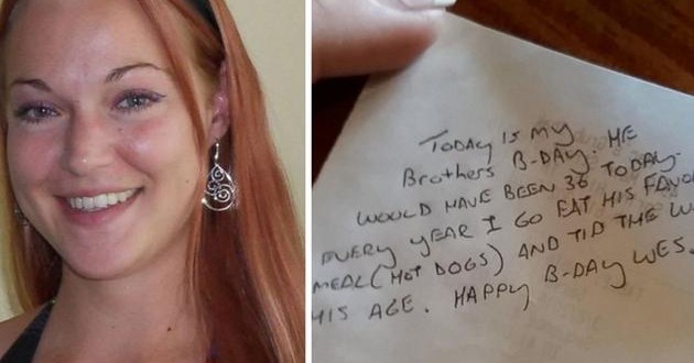 Tennessee Waitress Receives Tip That Brought Her to Tears (Photo)