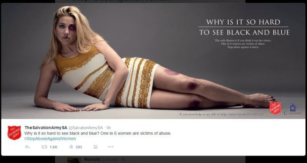 ‘The Dress’ debate turned into domestic violence statement (Video)