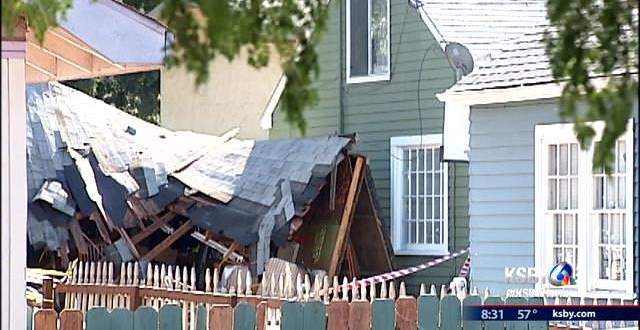 ‘Brewfing’ Students Cause Roof Collapse : Another take on the college party problem (Video)