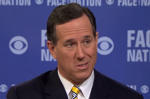 Rick Santorum Supports Religious Freedom Laws (Video)