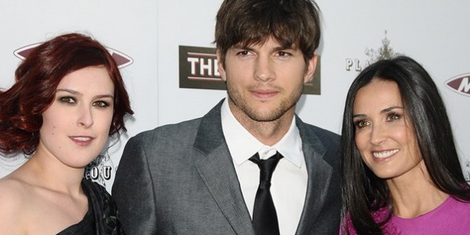Rumer Willis had the hots for Ashton Kutcher before he married Demi