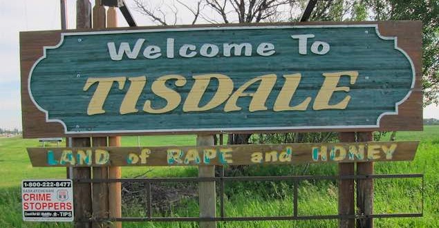 Tisdale, Saskatchewan, rethinks its 'Land of Rape and Honey' slogan