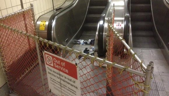 Toronto girl freed after jacket gets caught in escalator