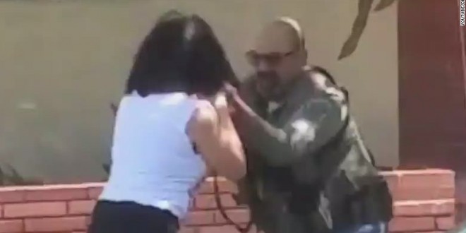 Cop Smashes Woman’s Phone : reviewing video of deputy grabbing California woman’s phone