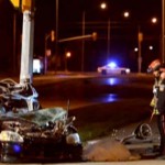 One dead, One in hospital, in Brampton single vehicle collision