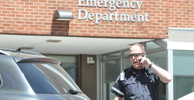 Police fire weapons at Guelph General Hospital, one man pronounced dead
