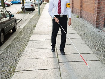 Scientists invent facial recognition cane for the blind