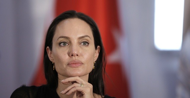 Actress Angelina Jolie visits Syrian refugees in Turkey