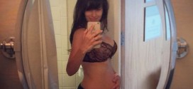 Hilaria Baldwin Posts Selfie In Sexy Lingerie Two Days After Birth (Photo)