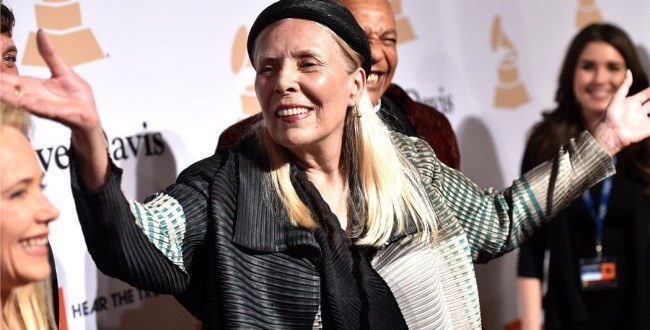 Joni Mitchell cannot speak after suffering aneurysm, Ex David Crosby Says