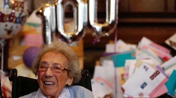 Winnie Blagden : Woman receives 16000 birthday cards on her 100th birthday