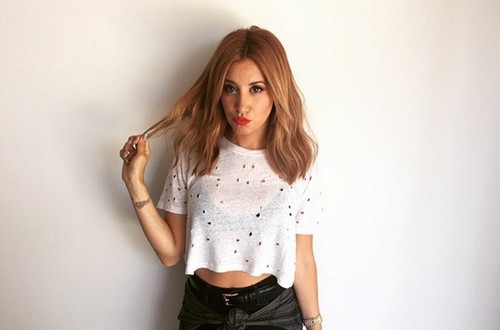 Ashley Tisdale : Star Debuts Strawberry Blonde Locks (Photo)