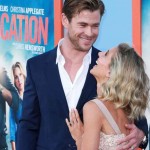 Chris Hemsworth Wife "Elsa Pataky" stuns in lace dress at Vacation premiere (Photo)