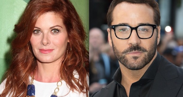 Debra Messing : Jeremy Piven sucked at smooching