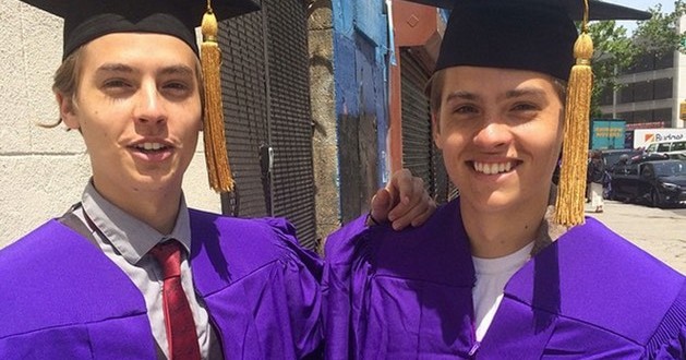Dylan, Cole Sprouse Pulled Off The Ultimate Graduation Prank (Photo)