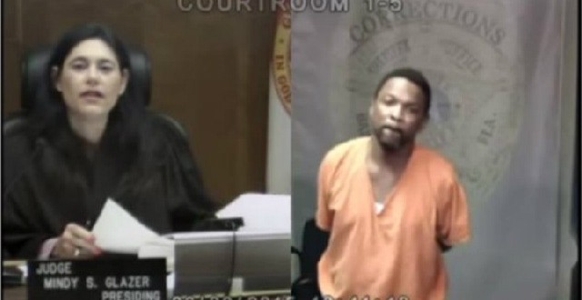 Judge recognizes middle school classmate in court (Video)