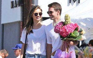 Miranda Kerr, Evan Spiegel : Model loved up with Snapchat founder (Photo)