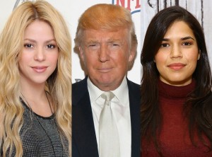 Shakira And America Ferrera slam Donald Trump for 'racist' remarks